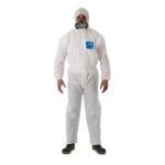 ชุด PPE ป้องกันสารเคมี  AlphaTec® 1500 PLUS สีขาว