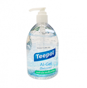 เจลแอลกฮอล์ ทำความสะอาดมือ Teepol Al-Gel (Net Content 470ml.)